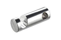 7/8" Aluminum Brake Bar, Angled Slot 